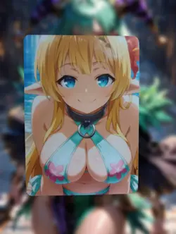 Shera L. Greenwood How Not To Summon A Demon Lord Anime Waifu Sexy Hentai Card - Image 1