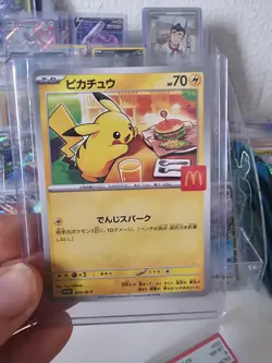 Pokemon Pikachu TCG McDonald's Promo Card Japanese 020/M - Mint Condition - Image 1