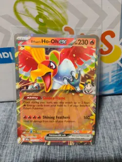 Ethan's Ho-oh Ex 039 Destined Rivals ENGLISH Ultra Rare Pokemon Card MINT - Image 1