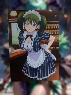 Ririka Chiyoda Goddess Cafe Terrace Anime Waifu Sexy Doujin Lewd Hentai Card - Image 1