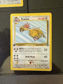 Fearow 36/64 1st Edition Jungle Uncommon Pokemon Card WOTC - Image 1