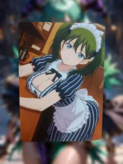 Ririka Chiyoda Goddess Cafe Terrace Anime Waifu Sexy Doujin Lewd Hentai Card - Image 1