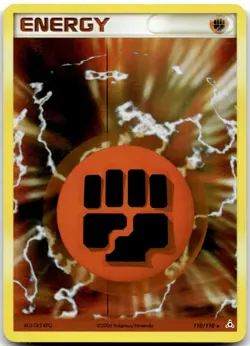 Fighting Energy 110/110 Holo Holon Phantoms Pokemon Card LP - Image 1
