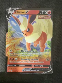 FLAREON V - SWSH 149 - SWORD & SHIELD PROMO - POKEMON CARD - Image 1