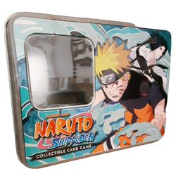 Naruto Shippuden Card Game Untouchable Collectible Tin EMPTY - Image 1