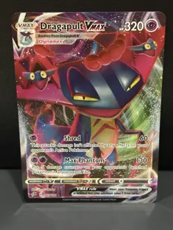 Dragapult VMAX - 093/192 - Pokemon Rebel Clash Sword & Shield Ultra Rare Card NM - Image 1