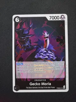 Gecko Moria PRB02-013 R ONE PIECE Card The Best 2 - ONE PIECE Card Game - Image 1