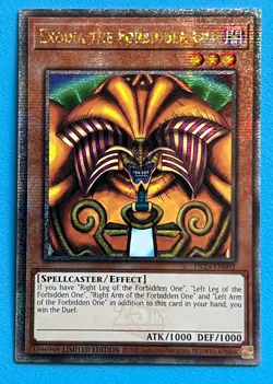 Exodia The Forbidden One Complete 5 Card Quarter Century Rare SET Yugioh TCG NM - Image 2