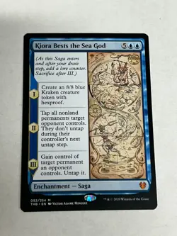MTG - Kiora Bests the Sea God - Theros Beyond Death (52/254) - Near Mint - Image 1