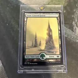MTG Snow-Covered Forest - Modern Horizons (MH1) #254 Magic the Gathering - Image 5