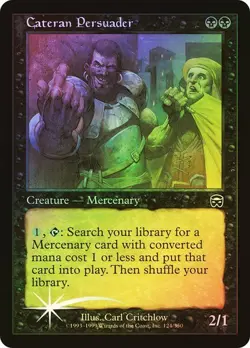 Mercadian Masques MTG FOIL Cateran Persuader Magic - Image 1