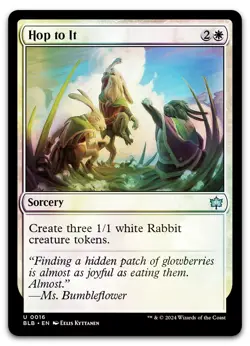 Hop to It #16 (Foil) (NM) Bloomburrow BLB Magic MTG - Image 1