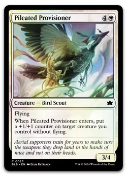 Pileated Provisioner #25 (Foil) (NM) Bloomburrow BLB Magic MTG - Image 1