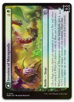 Invasion of Muraganda #192 (Foil) (NM) March of the Machine MOM Magic MTG - Image 1