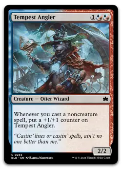 Tempest Angler #235 (NM) Bloomburrow BLB Magic MTG - Image 1