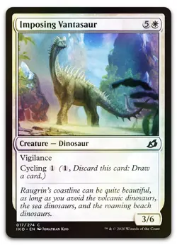 Imposing Vantasaur #17 (Foil) (NM) Ikoria IKO Magic MTG - Image 1