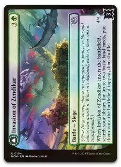 Invasion of Zendikar #194 (Foil) (NM) March of the Machine MOM Magic MTG - Image 1