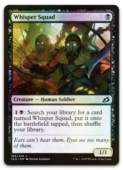 Whisper Squad #105 (Foil) (NM) Ikoria IKO Magic MTG - Image 1