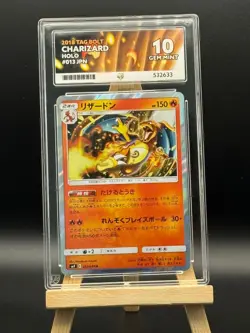Charizard - 013 / 095 - Tag Bolt - sm9 - 2018 - Holo - ACE 10 - Japanese Pokemon - Image 1