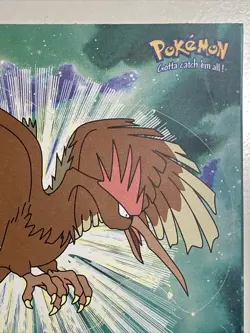 Vintage Pokemon 1999 Fearow Nintendo Sticker New! - Image 5