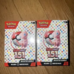 Pokemon TCG Scarlet & Violet 151 Booster Bundle - Lot Of 2 - FACTORY SEALED - Image 1