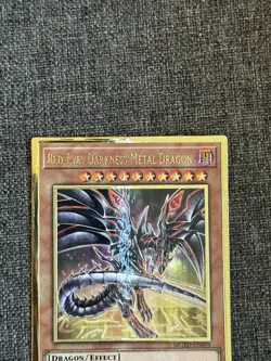 Red-Eyes Darkness Metal Dragon (Alternate Art) Gold Rare MGED-EN009 Yugioh NM - Image 2