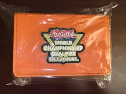 Yugioh Regional Deck Box 2024-2025 Orange W/ Dice Box Sealed - Image 1