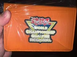 Yugioh Regional Deck Box 2024-2025 Orange W/ Dice Box Sealed - Image 2