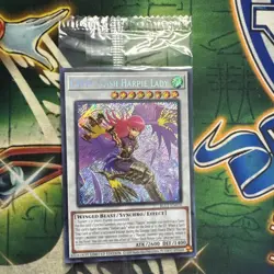 Yugioh! Cyber Slash Harpie Lady BLC1-EN010 Secret Rare Limited Edition NM Sealed - Image 1