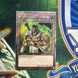 Yugioh! Elemental HERO Wildheart RA03-EN157 Platinum Secret Rare 1st Edition NM - Image 1