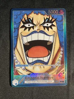 One Piece Card Game Emporio.Ivankov Alt Art Leader English OP02-049 - Image 2