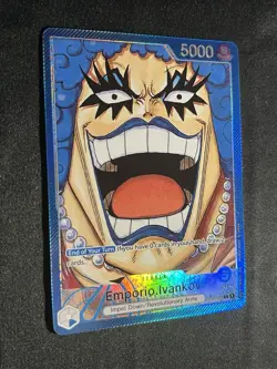 One Piece Card Game Emporio.Ivankov Alt Art Leader English OP02-049 - Image 3