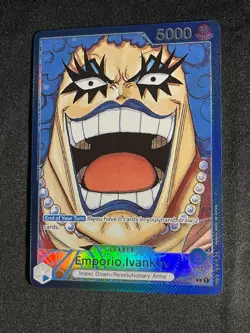 One Piece Card Game Emporio.Ivankov Alt Art Leader English OP02-049 - Image 4