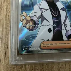 PSA9 Graded Pokemon card Professors Research 241/198 Full Art S&V *CHEAP* - Image 2