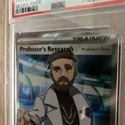 PSA9 Graded Pokemon card Professors Research 241/198 Full Art S&V *CHEAP* - Image 5
