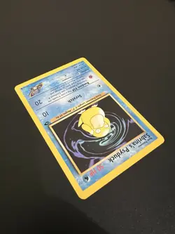 Sabrina’s Psyduck 99/132 Gym Challenge Unlimited 2000 Pokemon card Common LP - Image 4