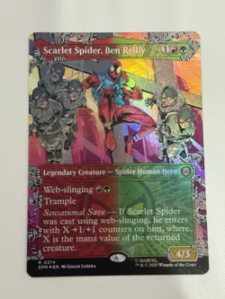Scarlet Spider, Ben Reilly (Borderless) Marvel's Spider-Man Foil - Image 1