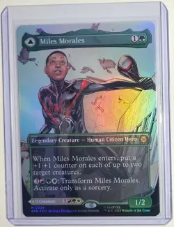 Miles Morales (0234) (Borderless) Marvel's Spider-Man Foil - Image 1