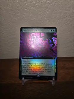 Web of Life and Destiny (Extended Art) MTG Marvel's Spider-Man Foil - Image 1