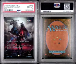 2025 MTG Final Fantasy Barnabas Tharmr - Kraum, Ludevic's Opus Foil PSA 10 GEM - Image 3