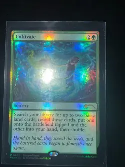MTG Cultivate FOIL PROMO - Image 1