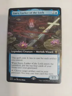 Emry, Lurker of the Loch (Extended Art) Throne of Eldraine Regular - Image 1