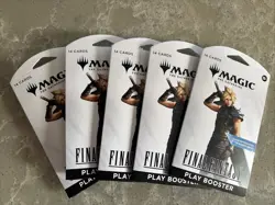 Magic The Gathering Final Fantasy 5x Play Booster Packs (MTG x FF) New - Image 1