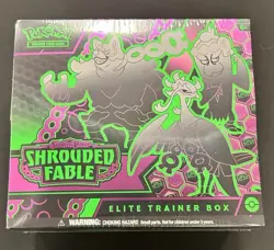 Pokemon TCG Scarlet & Violet Shrouded Fable Elite Trainer Box Factory Sealed - Image 1