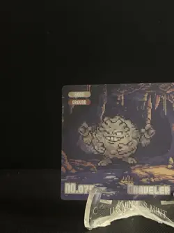 Pokemon Eif origin Gameboy Lenticular Geodude-golem #NN - Image 2