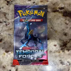 Pokemon TCG: Scarlet and Violet Temporal Forces x1 Booster Pack Sealed - Image 1
