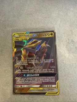 Pokemon TCG Garchomp and Giratina GX 146/236 Unified Minds Tag Team - Image 1