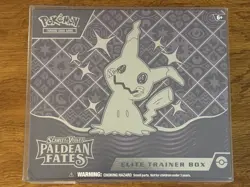 Sealed Paldean Fates Elite Trainer Box ETB Pokemon TCG - Image 1