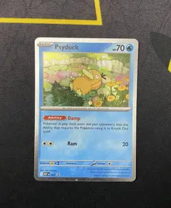 Psyduck 007 Black Star Promo Mega Evolution Pokemon TCG NM - Image 1