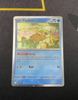 Psyduck 007 Black Star Promo Mega Evolution Pokemon TCG NM - Image 2